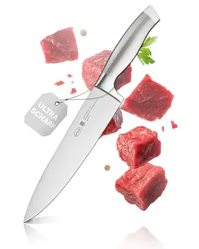 Rösle Kochmesser Basic Line, 20 cm aus Edelstahl für Küche
