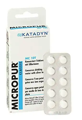Wasseraufbereitungstabletten Micropur Classic MC 10T – 40 Tabletten