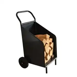 Kaminholzwagen massiver Brennholzwagen mit Rollen