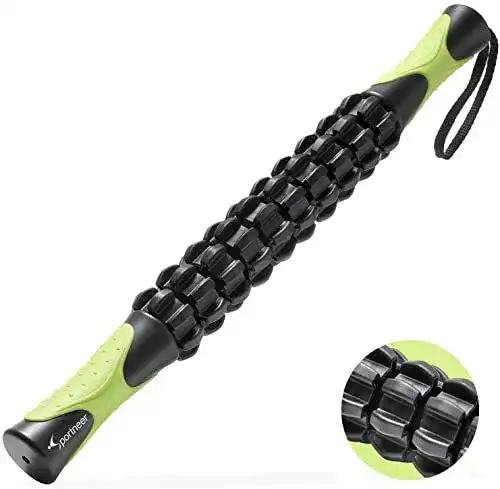 Massageroller Sportneer – Ultraportable Massagerolle mit 10 Rollen