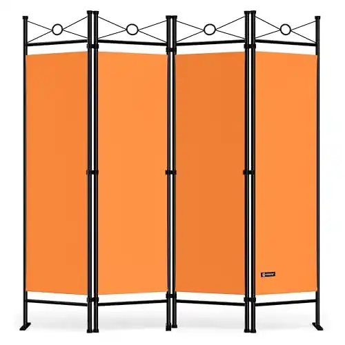 Raumtrenner Deuba Trennwand 180×160 cm 4-teilig blickdicht und faltbar