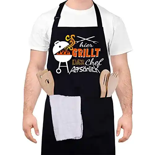 Grillschürze Upain für Männer als Geschenk zum Vatertag