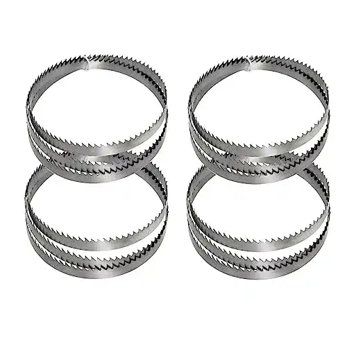 Bandsägeblatt Sankuai 4er Set für Holz 1400 x 6,35 x 0,35 mm