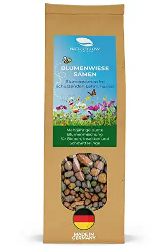 Blumenwiese Samen von Natureflow – Mehrjährige und winterharte Wildblumensamen