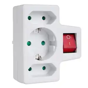 Zwischenstecker mit Schalter Maclean MCE215 Steckdosenadapter