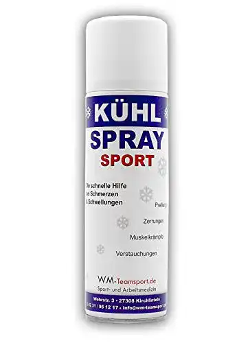 Eisspray WM-Teamsport Original Kühlspray zur Kühlung und Schmerzlinderung