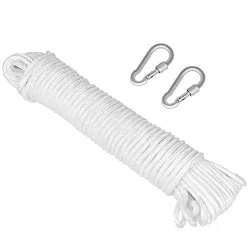 Wäscheleine KBNIAN 25m Nylon für Outdoor und Haushalt