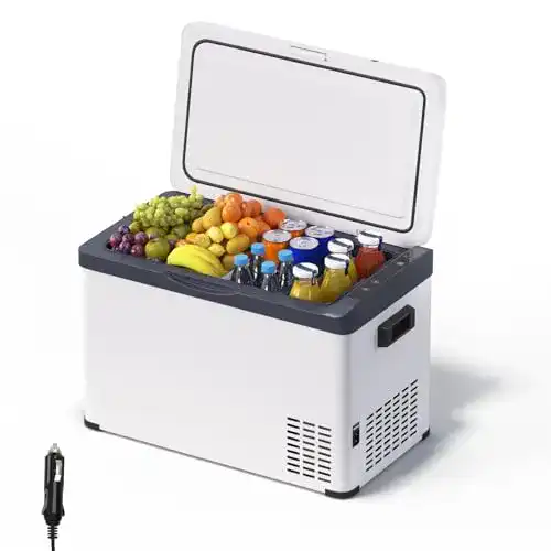 WOLTU Kompressor Kühlbox 30L für Auto und Haushalt, 12V und 230V