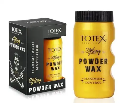 Haarpuder Totex Powder Wax 20g für Volumen und mattes Finish