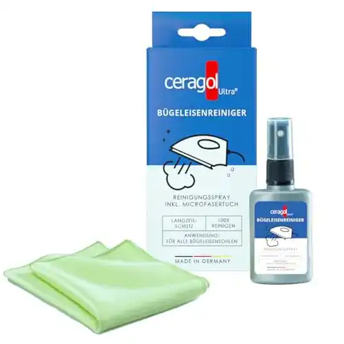 Bügeleisenreiniger Ceragol Ultra – Reinigungs-Spray für Bügelsohlen