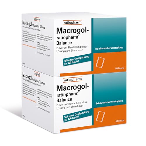 Macrogol Ratiopharm Balance – Sanfte Lösung gegen chronische Verstopfung