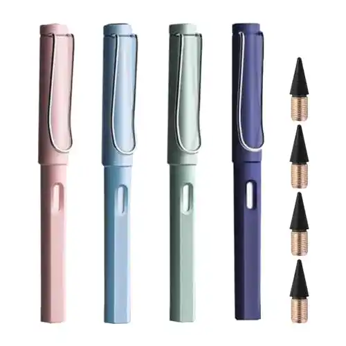 Daiuni Ewiger Bleistift – Wiederverwendbare Bleistifte im 4er Set