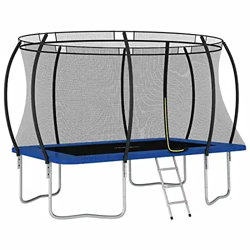 Rechteckiges Trampolin Susany Trampolin-Set mit Sicherheitsnetz
