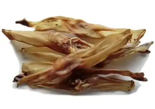 Hundeleckerlies von Kaureks Natur – Kaninchenohren für Hunde