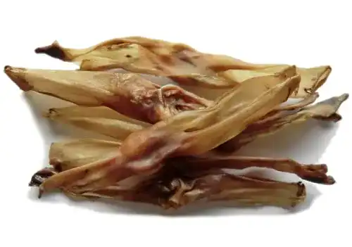 Hundeleckerlies von Kaureks Natur – Kaninchenohren für Hunde