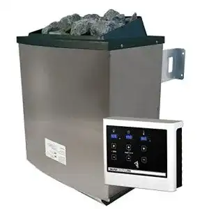 Saunaofen 9 kW Chillroi mit Steuerung und Heizsteinen