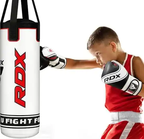 Boxsack für Kinder mit 6oz Handschuhen, 2FT gefüllt