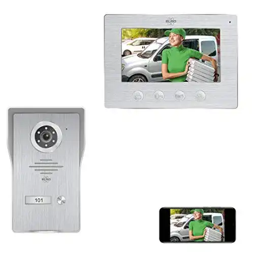 Funk-Türsprechanlage ELRO DV477IP mit WiFi und Video-Funktion