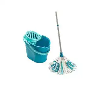 Wischmopp Set Leifheit Power Mop 3-in-1 mit Mikrofaser und Viskose