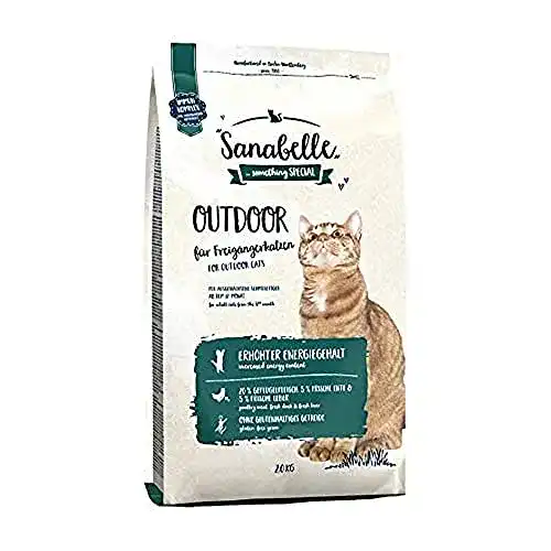 Sanabelle Outdoor Katzentrockenfutter für Freigängerkatzen, 2 kg