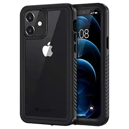 Outdoor-Hülle für iPhone 12 von Lanhiem, IP68 wasserdicht