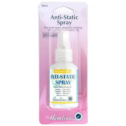 Antistatik-Spray von Hemline zur Reduzierung elektrostatischer Aufladung