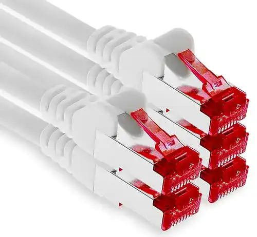 Netzwerkkabel 1aTTack.de 5x 2m Cat 6 RJ45 Kabel
