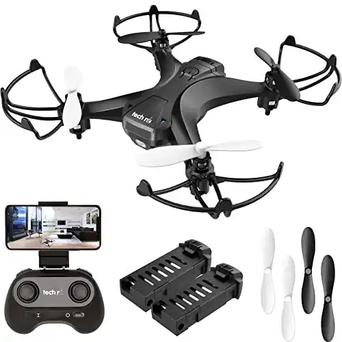 Quadrocopter Tech RC Mini Drohne mit HD Kamera und FPV Funktion
