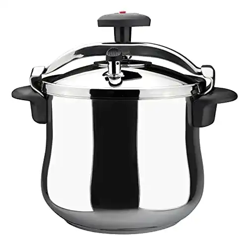 Schnellkochtopf 8 Liter Magefesa Star Bombeada aus Edelstahl