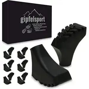Nordic Walking Pads von Gipfelsport für Stöcke und Wanderstöcke, 12 Stück