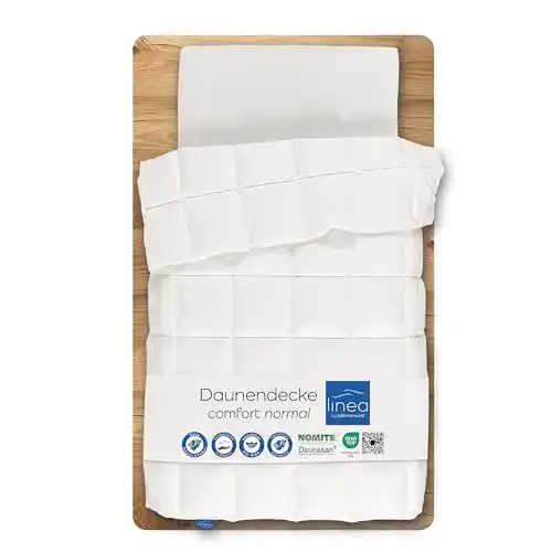 Daunendecke 240 x 220 Böhmerwald – Komfort Daunendecke für Allergiker