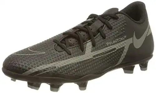 Fußballschuhe Damen Nike Phantom GT2 Club FG/MG in Schwarz und Grau
