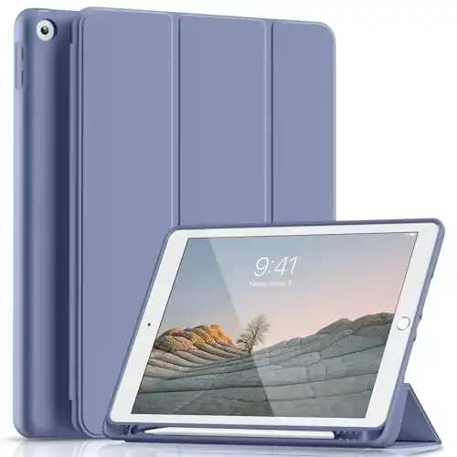 Lsmmpoba Hülle für iPad 9. / 8. / 7. Generation – Schutzhülle 10.2 Zoll