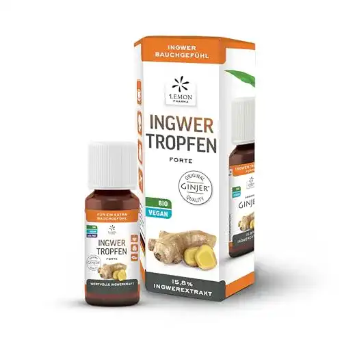 Ingwertropfen Lemon Pharma 20 ml – Hochdosiert und Bio