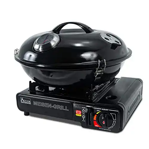 Gasgrill mit Kartusche ACTIVA Meisen – Campingkocher für vielseitige Anwendungen
