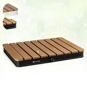 Blumfeldt Mobile Bodendusche für den Garten und Außenbereich