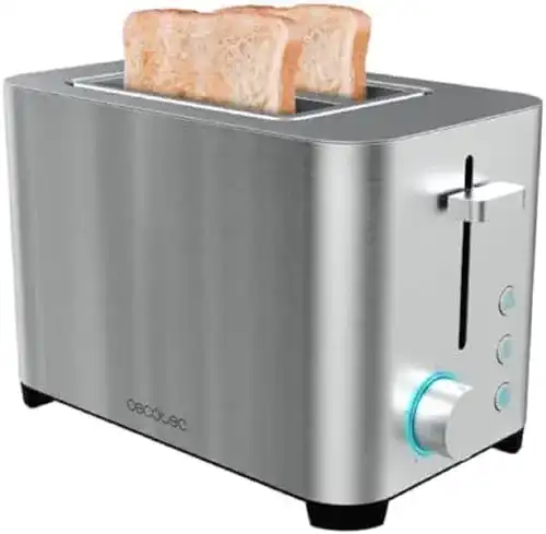 4-Scheiben-Toaster Cecotec YummyToast mit Edelstahloberflächen und 5 Leistungsstufen