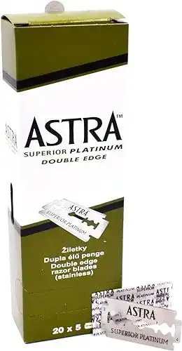 Rasierhobel Klingen Astra Rasierklingen 100er Pack