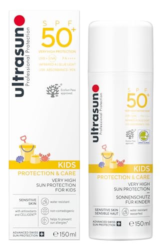 Ultrasun Sonnencreme Kids SPF50+, 150 ml für empfindliche Haut