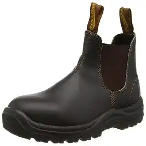 Blundstone Herren Sicherheitsstiefel mit Stahlkappe 192 in Stout Brown