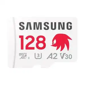 Samsung Sonic the Hedgehog microSD-Karte mit 128 GB und SD-Adapter