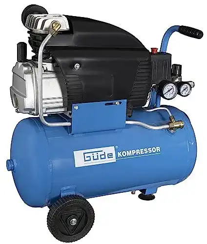Güde Kompressor 231/10/24 mit 12-teiligem Zubehörset und 1500 W