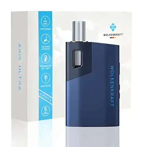 Kräuter Verdampfer Wolkenkraft ÄRiS ULTRA USB-C mit Titan-Kammer und ECA-Technologie