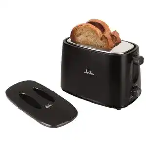Mini-Toaster Jata TT631 mit Schutzkappe und zwei breiten Schlitzen