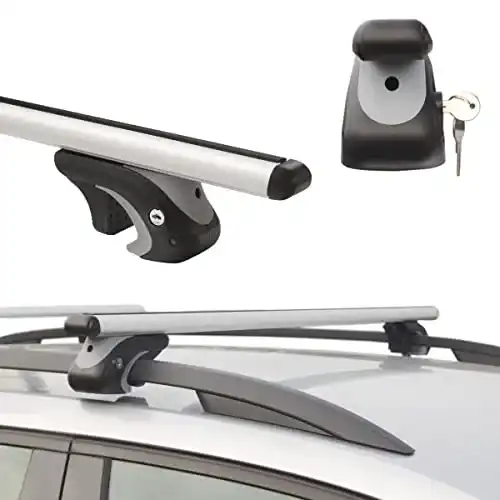 Relingträger Adamot Aluminium Dachträger für offene Reling 120 cm
