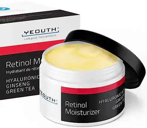 Retinol Creme mit Hyaluron für Gesicht – YEOUTH 30g