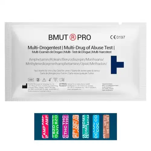 Drogentest August Engelhardt 5x Multi 7in1 Urin Drogenschnelltest