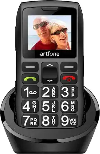 Tastenhandy Artfone 32 MB Mobiltelefon für Senioren
