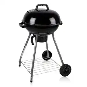 Kugelgrill 57 cm von Bakaji für Holzkohle und BBQ