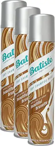 Batiste Trockenshampoo für brünettes Haar im 3er Pack
